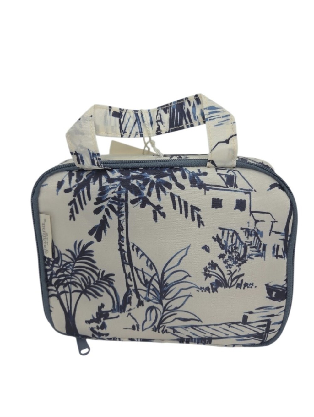 Spartina 449 6 Piece Set Packing Cubes Daise Seascape Print NEW